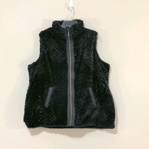 Kim Rogers Black Reversible Vest